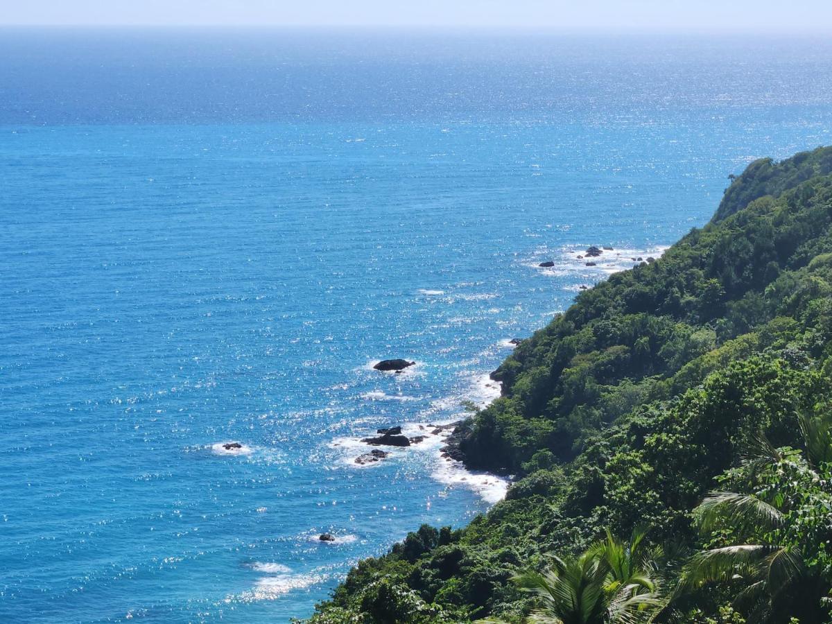 Beachfront Apartment, Quiet 4 Beds, 1 Bath, Ac, Wi-Fi, Hot Water, In Paraiso Near Los Patos Buitenkant foto