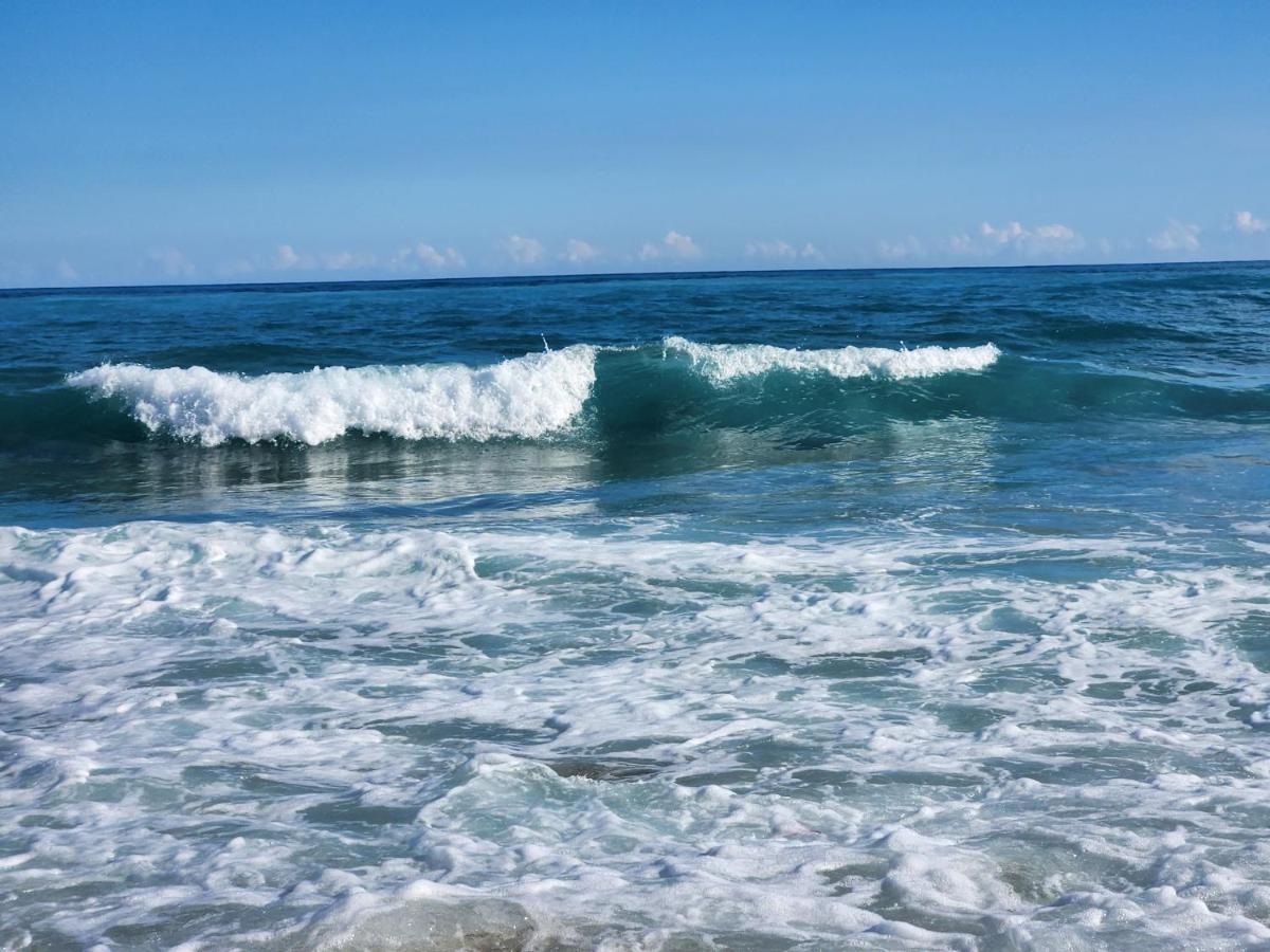 Beachfront Apartment, Quiet 4 Beds, 1 Bath, Ac, Wi-Fi, Hot Water, In Paraiso Near Los Patos Buitenkant foto
