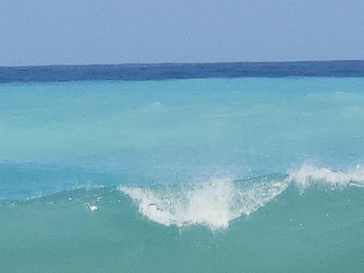 Beachfront Apartment, Quiet 4 Beds, 1 Bath, Ac, Wi-Fi, Hot Water, In Paraiso Near Los Patos Buitenkant foto
